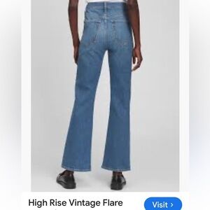 Gap vintage flare high rise medium blue size 20 women’s PLUS